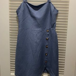 Express Blue Tank Dress